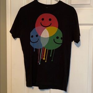 Black Smiley Face shirt